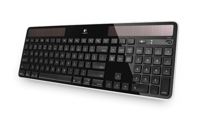 Logitech K750 Keyboard Rf Wireless Qwerty Pan Nordic Black 