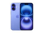 Apple iPhone 16 - 5G smartphone - dual-SIM / Internal Memory 128 GB - OLED display - 6.1" - 2556 x 1179 pixels - 2x rear cameras 48 MP, 12 MP - front camera 12 MP - ultramarine