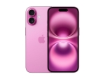 Apple iPhone 16 - 5G smartphone - dual-SIM / Internal Memory 256 GB - OLED display - 6.1" - 2556 x 1179 pixels - 2x rear cameras 48 MP, 12 MP - front camera 12 MP - pink