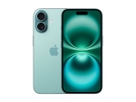 Apple iPhone 16 - 5G smartphone - dual-SIM / Internal Memory 256 GB - OLED display - 6.1" - 2556 x 1179 pixels - 2x rear cameras 48 MP, 12 MP - front camera 12 MP - teal