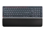 Contour Balance - keyboard - 12 programmable media buttons (Mac only) - Pan Nordic - black - with Wrist Rest Input Device