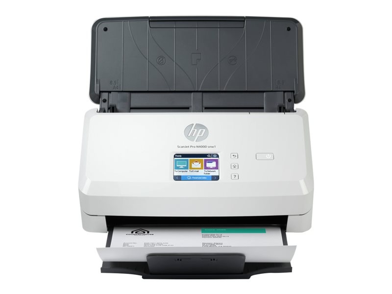 Сканер hp scanjet pro n4000 snw1 обзор