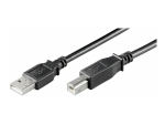 MicroConnect USB 2.0 - USB cable - USB Type B to USB - 3 m