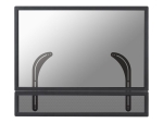 Neomounts NS-SB100 mounting kit - for sound bar - black