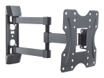 PureMounts PM-FM12-200 bracket - for flat panel - black