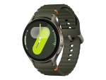 Samsung Galaxy Watch7 - 44 mm - smart watch with sport band - rubber - band size: M/L - display 1.47" - 32 GB - NFC, Wi-Fi, Bluetooth - 33.8 g - green