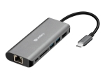 Sandberg - docking station - USB - HDMI - 1GbE
