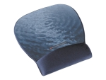 3M Precise Mousing Blue water - mouse pad with wrist pillow