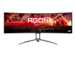 AOC Gaming AG493QCX - AGON Series - LED monitor - curved - 49" - HDR