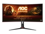 AOC Gaming CU34G2X/BK - LED monitor - curved - 34"