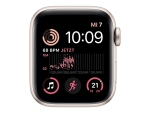 Apple Watch SE (GPS) - 2nd generation - 40 mm - starlight aluminium - smart watch - 32 GB - Wi-Fi, Bluetooth - 26.4 g - demo