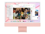 Apple iMac with 4.5K Retina display - All-in-one - M1 - RAM 8 GB - SSD 256 GB - M1 7-core GPU - WLAN: Bluetooth 5.0, 802.11a/b/g/n/ac/ax - macOS Monterey 12.0 - monitor: LED 24" 4480 x 2520 (4.5K) - keyboard: Danish - pink