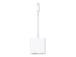 Apple Lightning to USB 3 Camera Adapter - Lightning adapter - Lightning male to USB, Lightning female - for iPad/iPhone (Lightning)
