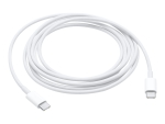 Apple USB-C Charge Cable - USB cable - 24 pin USB-C (M) to 24 pin USB-C (M) - 2 m - for 10.9-inch iPad Air; 11-inch iPad Pro; 12.9-inch iPad Pro; iMac; iMac Pro; MacBook Pro