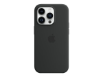 Apple - Back cover for mobile phone - with MagSafe - silicone - midnight - for iPhone 14 Pro