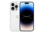 Apple iPhone 14 Pro - 5G smartphone - dual-SIM / Internal Memory 128 GB - OLED display - 6.1" - 2556 x 1179 pixels (120 Hz) - 3x rear cameras 48 MP, 12 MP, 12 MP - front camera 12 MP - silver