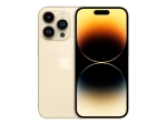 Apple iPhone 14 Pro - 5G smartphone - dual-SIM / Internal Memory 256 GB - OLED display - 6.1" - 2556 x 1179 pixels (120 Hz) - 3x rear cameras 48 MP, 12 MP, 12 MP - front camera 12 MP - gold