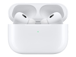Apple AirPods Pro - 2nd generation - true wireless earphones with mic - in-ear - Bluetooth - active noise cancelling - white - for iPhone/iPad/iPod/TV/iWatch/MacBook/Mac/iMac