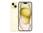 Apple iPhone 15 Plus - 5G smartphone - dual-SIM / Internal Memory 512 GB - OLED display - 6.7" - 2796 x 1290 pixels - 2x rear cameras 48 MP, 12 MP - front camera 12 MP - yellow