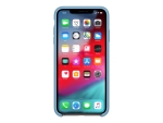 Apple - Back cover for mobile phone - silicone - cornflower - for iPhone XS Max