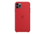 Apple - (PRODUCT) RED - back cover for mobile phone - silicone - red - for iPhone 11 Pro Max