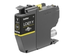 Brother LC421Y - yellow - original - ink cartridge