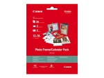 Canon Photo Frame/Calendar Pack PFC-101 - photo paper kit - 20 sheet(s) - 130 x 180 mm - 275 g/m²