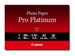 Canon Pro Platinum PT-101 - photo paper - high-glossy - 20 sheet(s) - A2 - 300 g/m²