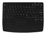 Active Key DevKey AK-4450-G - keyboard - compact - with touchpad - AZERTY - French - black Input Device
