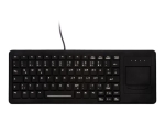 Active Key MedicalKey AK-C4400 - keyboard - with touchpad - US - black