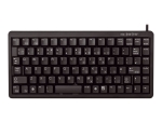 CHERRY G84-4100 Compact Keyboard - keyboard - UK - black