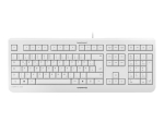 CHERRY KC 1000 - keyboard - German - light grey