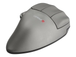 Contour Mouse Wireless Large - mouse - 2.4 GHz - metal grey