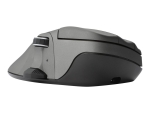 Contour Mouse Wireless Medium - mouse - 2.4 GHz - metal grey