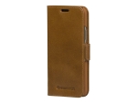 dbramante1928 Copenhagen Slim - Flip cover for mobile phone - full-grain leather - tan - for Apple iPhone 11 Pro
