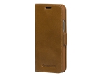 dbramante1928 Copenhagen Slim - Flip cover for mobile phone - full-grain leather - tan - for Apple iPhone 11 Pro Max