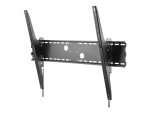 DELTACO ARM-473 - bracket - tilt - for LCD TV / curved LCD TV - black