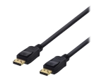 DELTACO DP-1030D - DisplayPort cable - DisplayPort to DisplayPort - 3 m