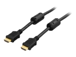 DELTACO HDMI-1030 - HDMI cable with Ethernet - 3 m