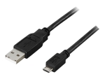 DELTACO - USB cable - USB to Micro-USB Type B - 50 cm