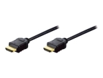 DIGITUS HDMI cable with Ethernet - 1 m