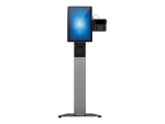 Elo Wallaby Self-Service stand - for point of sale terminal - black/silver