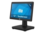 EloPOS System - with I/O Hub Stand - all-in-one - Celeron J4105 1.5 GHz - 4 GB - SSD 128 GB - LED 15.6"