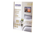 Epson Premium Glossy Photo Paper - photo paper - glossy - 30 sheet(s) - 130 x 180 mm - 255 g/m²