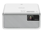 Epson EF-100W - 3LCD projector - portable - Bluetooth - white