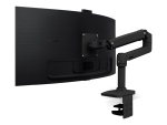 Ergotron LX mounting kit - Patented Constant Force Technology - for LCD display - matte black