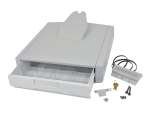 Ergotron SV44 Primary Single Drawer for Laptop Cart mounting component - grey, white