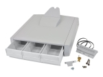 Ergotron SV43 Primary Triple Drawer for Laptop Cart mounting component - grey, white