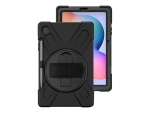 eSTUFF Defender Case - Back cover for tablet - black - 10.4" - for Samsung Galaxy Tab S6 Lite