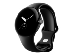 Google Pixel Watch - matte black - smart watch with band - obsidian - 32 GB
